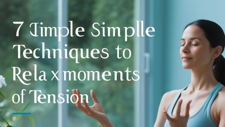7 Simple Techniques to Relax in Moments of Tension