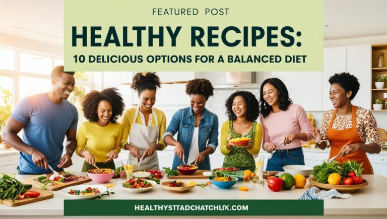 Healthy Recipes: 10 Delicious Options for a Balanced Diet