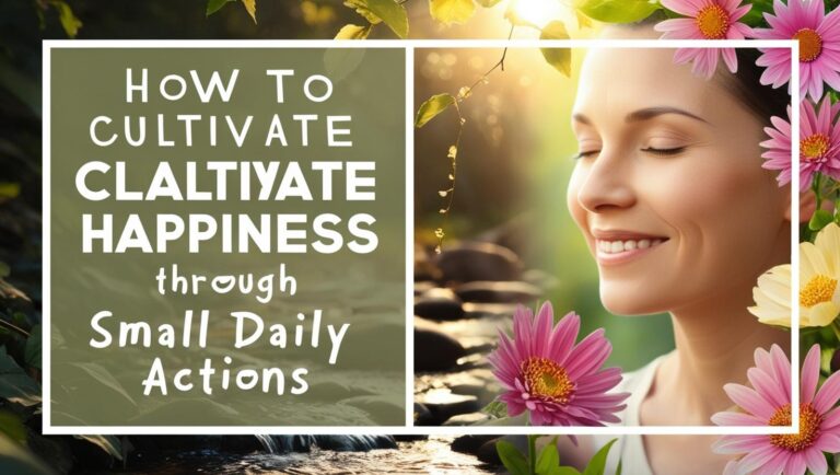 How to Cultivate Happiness Through Small Daily Actions