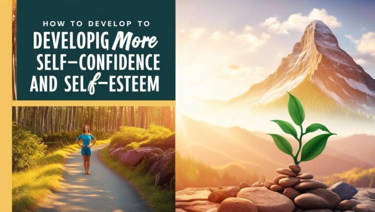 How to Develop More Self-Confidence and Self-Esteem