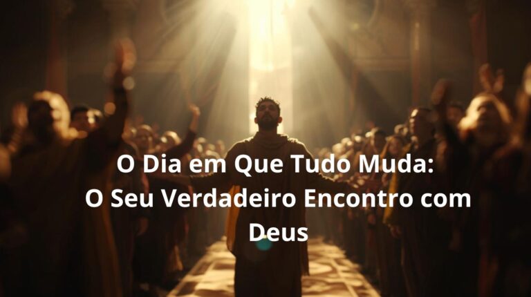 🌟 O Dia em Que Tudo Muda: O Seu Verdadeiro Encontro com Deus