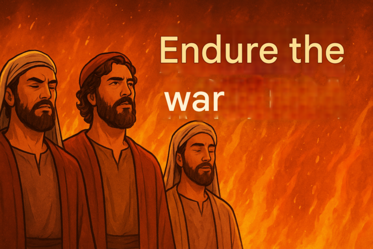 Endure the War – When Faith Walks Through the Furnace