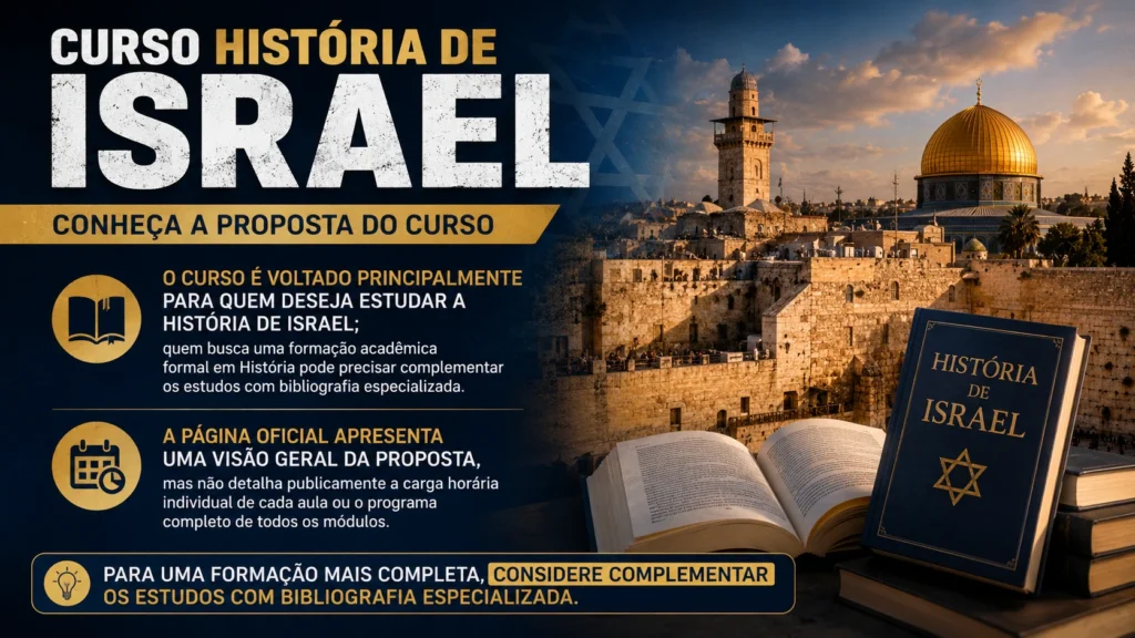 Quem é Aline Szewkies? E o curso História de Israel?