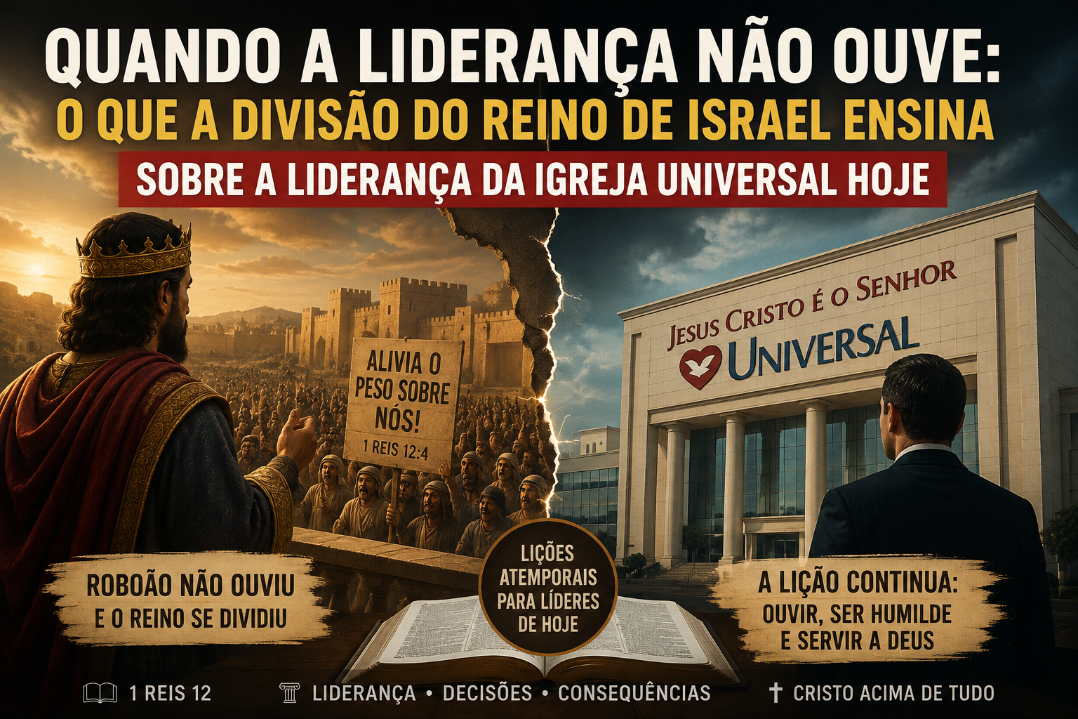 O Reino de Salomão e a Instituição da Igreja Universal